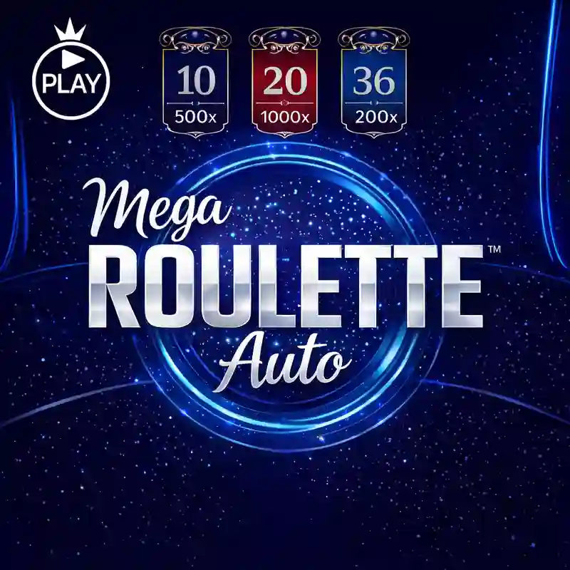Auto Mega Roulette game card