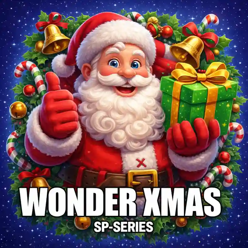 Wonder Xmas game card