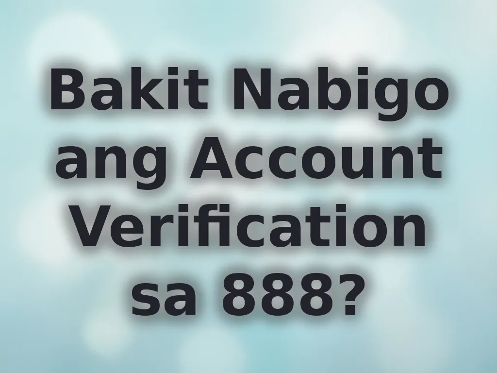 Verification errors