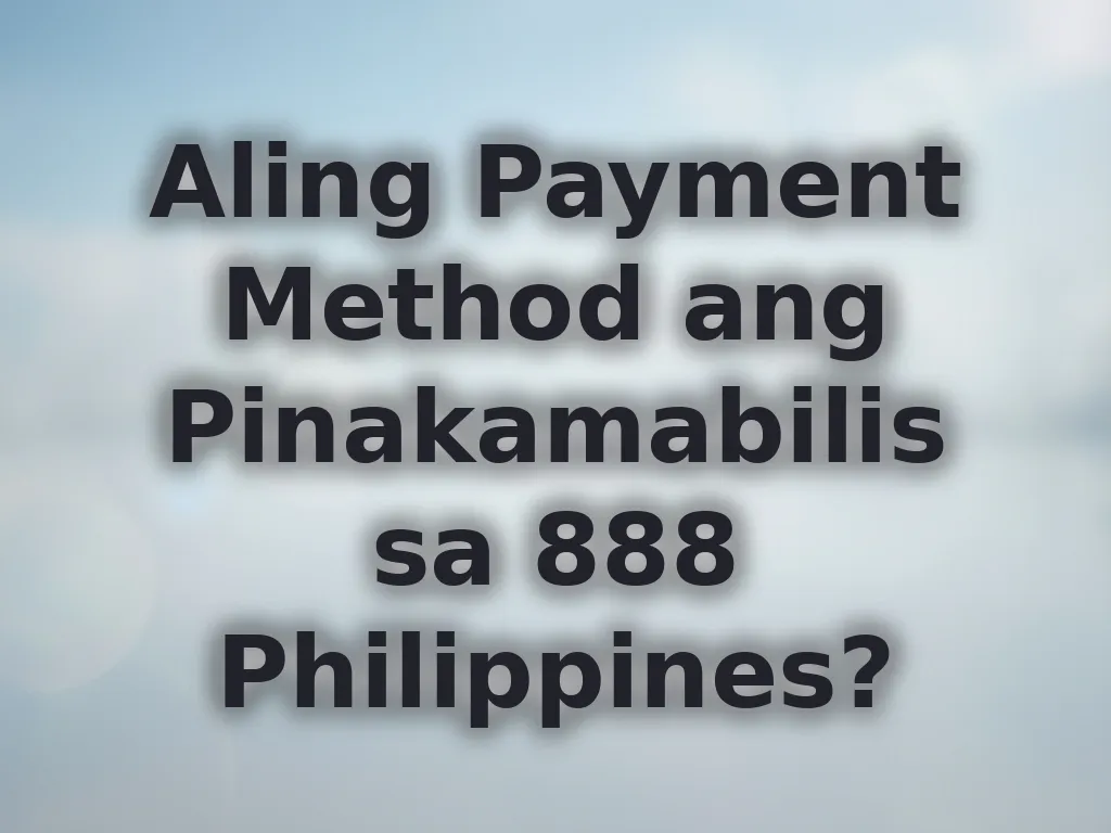 Payment methods comparison